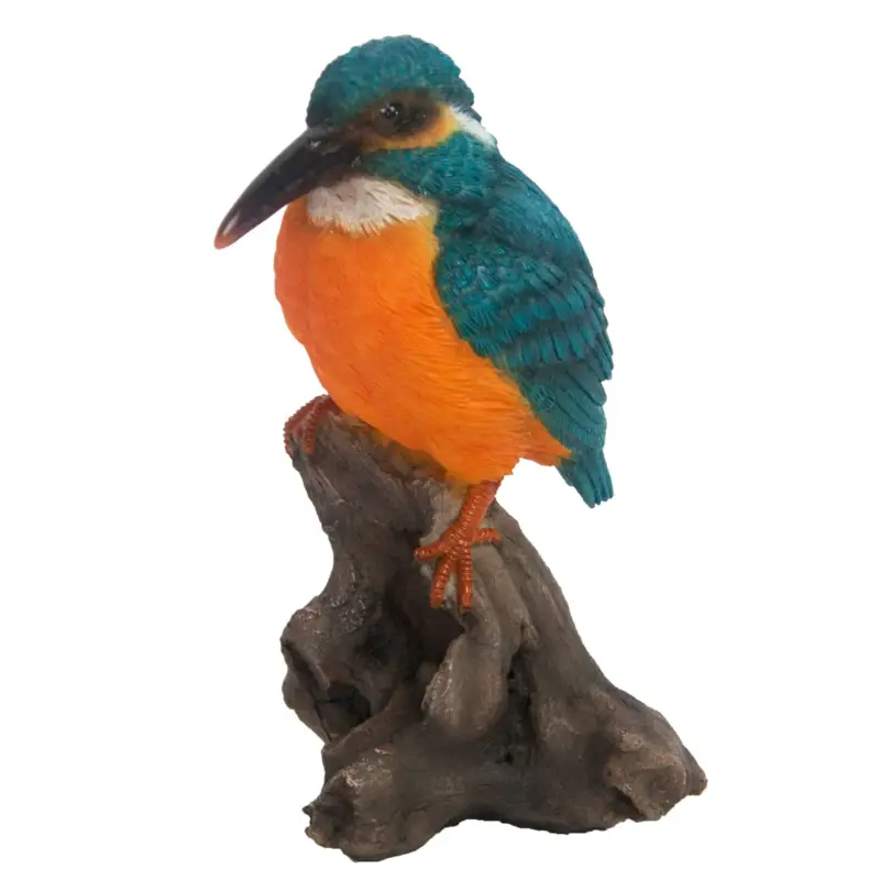 Eisvogel, bunt, 14 x 10 x 8 cm Preisreduziert
