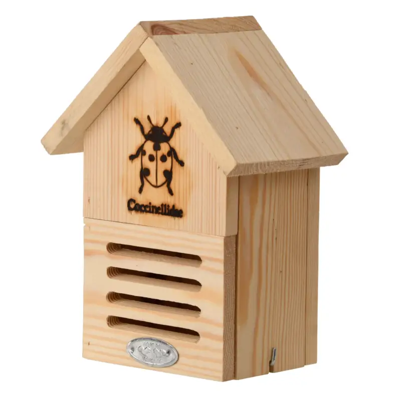 Marienkäferhaus, natur, ca. 23 x 12 x 17 cm Sonderaktion