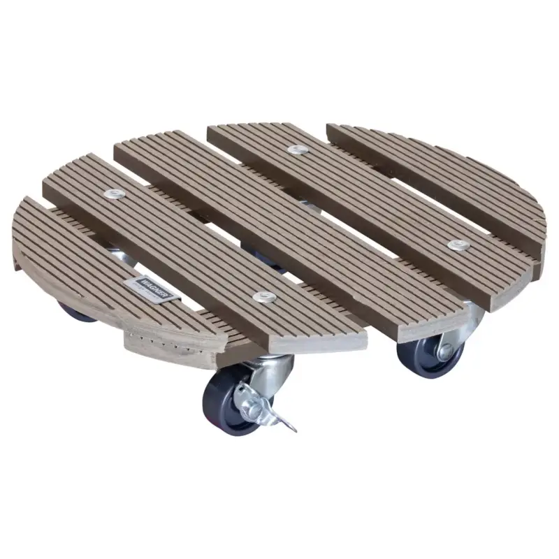 Preiswert Multi Roller WPC, Tragkraft 100 kg, taupe, ca. 7 x 29 x 29 cm