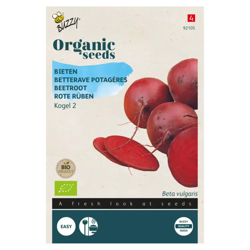 Bio-Gemüsesamen, Rote Bete 'Detroit 2', rosarot Sofort Bestellen