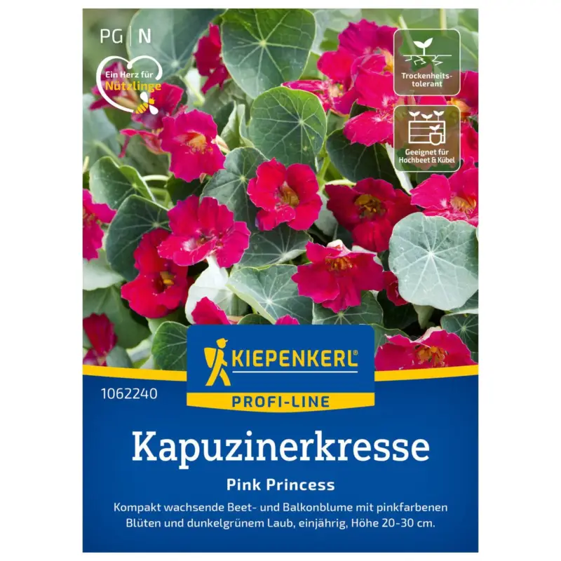 Neu Im Sortiment Kapuzinerkresse 'Pink Princess', rosa, ca. 15 Samen