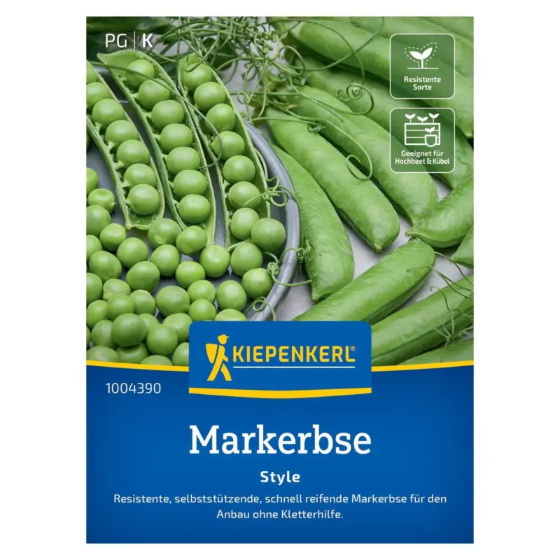 Markerbse 'Style', grün, Saatband für 6-8 Meter Mega-Angebot