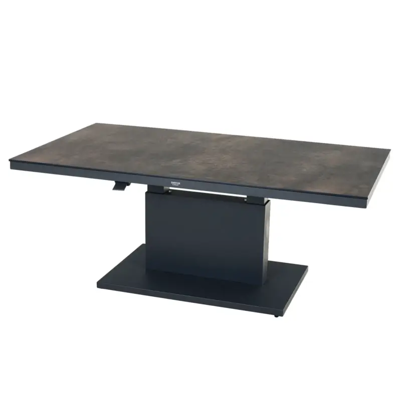 Siena Garden Lifttisch 'Talina', anthrazit, ca. 160 x 90 x H52-74 cm Ausverkauf