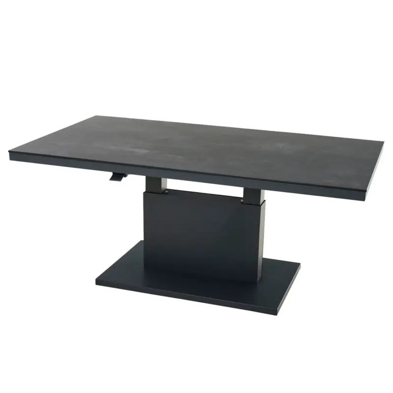 Siena Garden Lifttisch 'Talina', anthrazit, ca. 160 x 90 x H52-74 cm Preisknaller