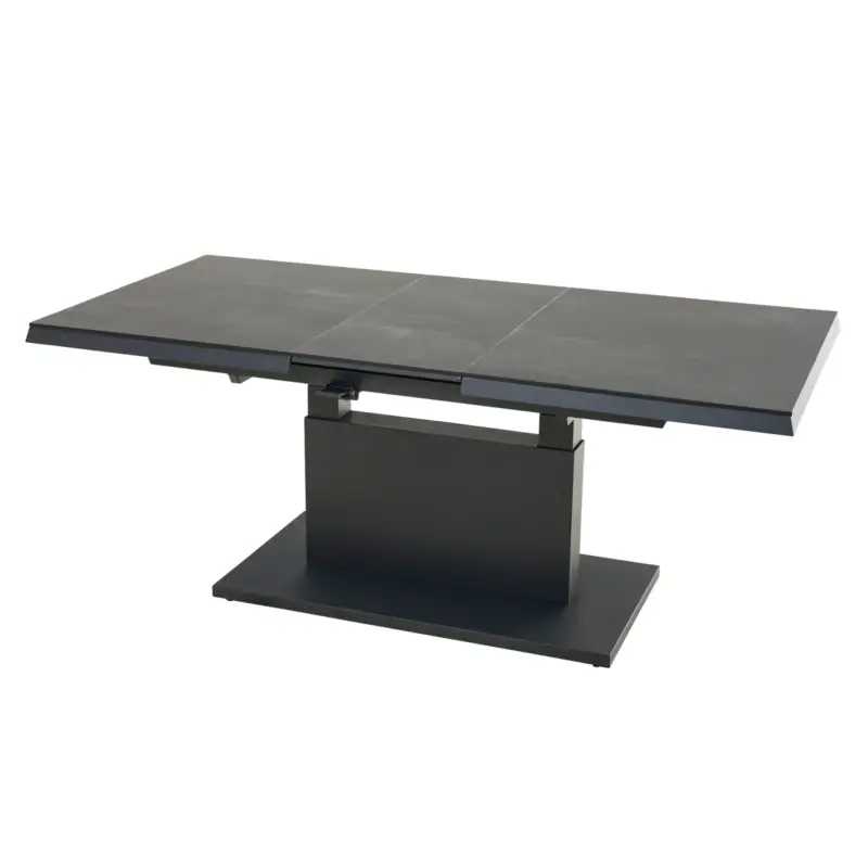 Must-Have Siena Garden Ausziehlifttisch 'Talina', anthrazit, ca. 140/180 x 90 x H52-74 cm