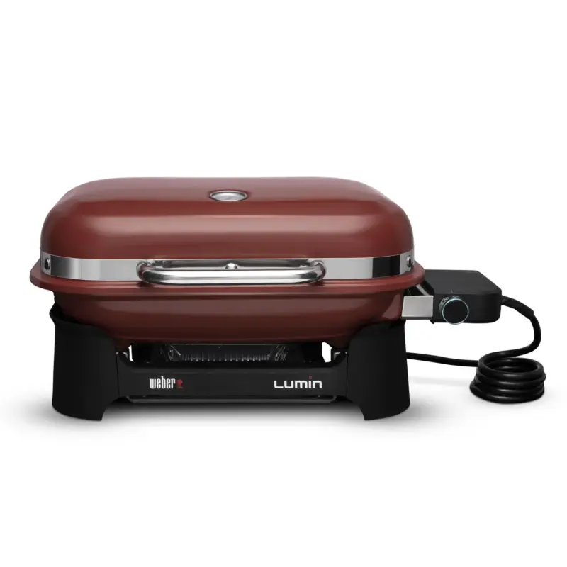 Billig Weber Elektrogrill 'Lumin Compact', rot