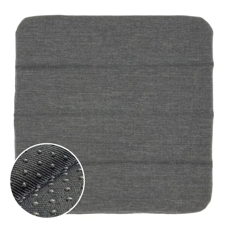Bestseller Stuhlkissen 'Elba', anthrazit, ca. 39 x 39 cm