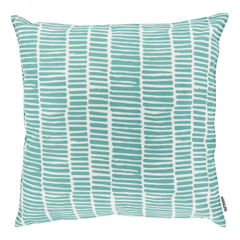 Preisknaller Knuffelkissen 'Bliss', blau-weiß, ca. 45 x 45 cm