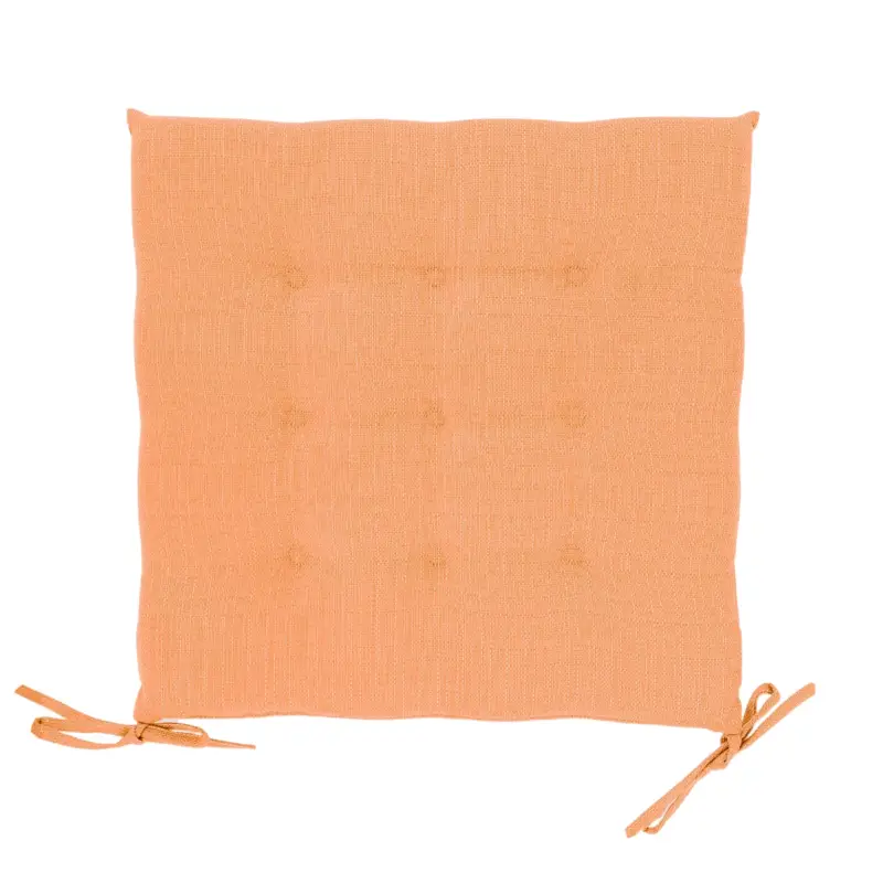 Super-Preis Stuhlkissen 'Bliss', orange, ca. 40 x 40 cm