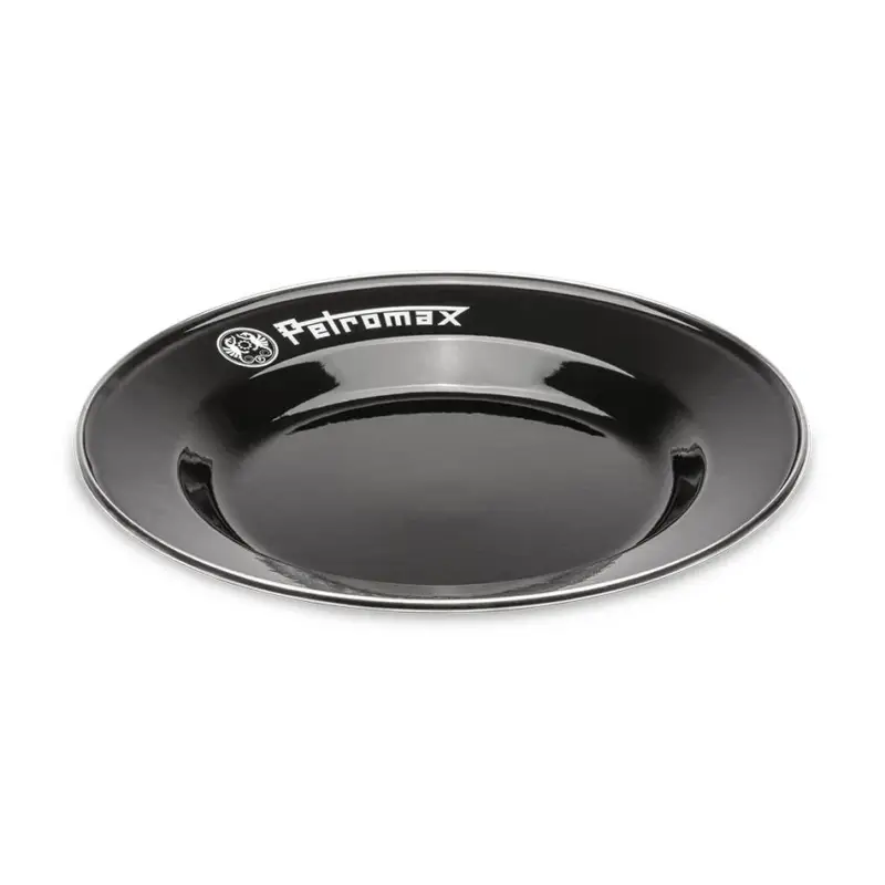 Top-Angebot Petromax Emaille-Teller, 2er-Set, schwarz, ca. Ø 18 cm