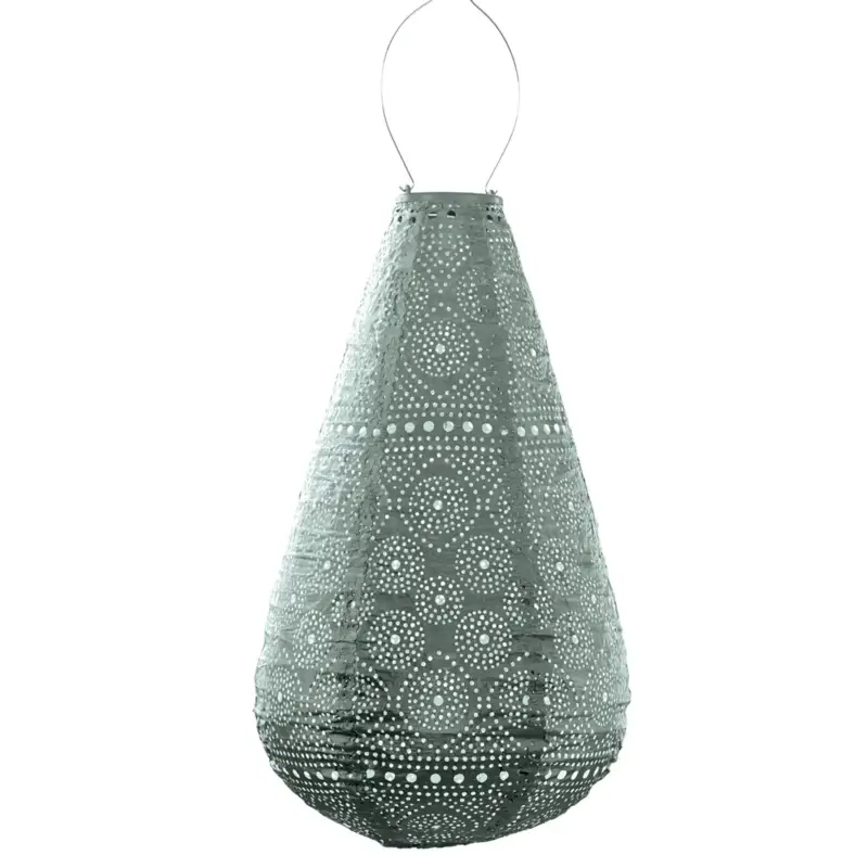Lumiz Solar-Lampion 'Drop 28', grün Sonderangebot