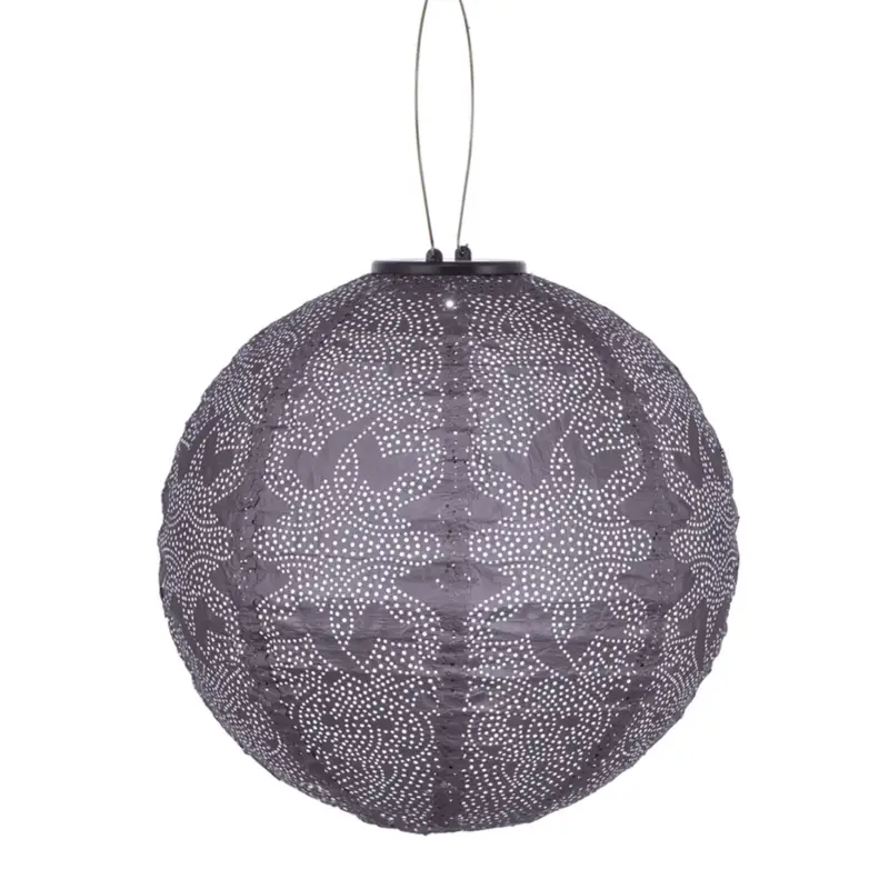 Lumiz Solar-Lampion 'Round 30', lila Angebot