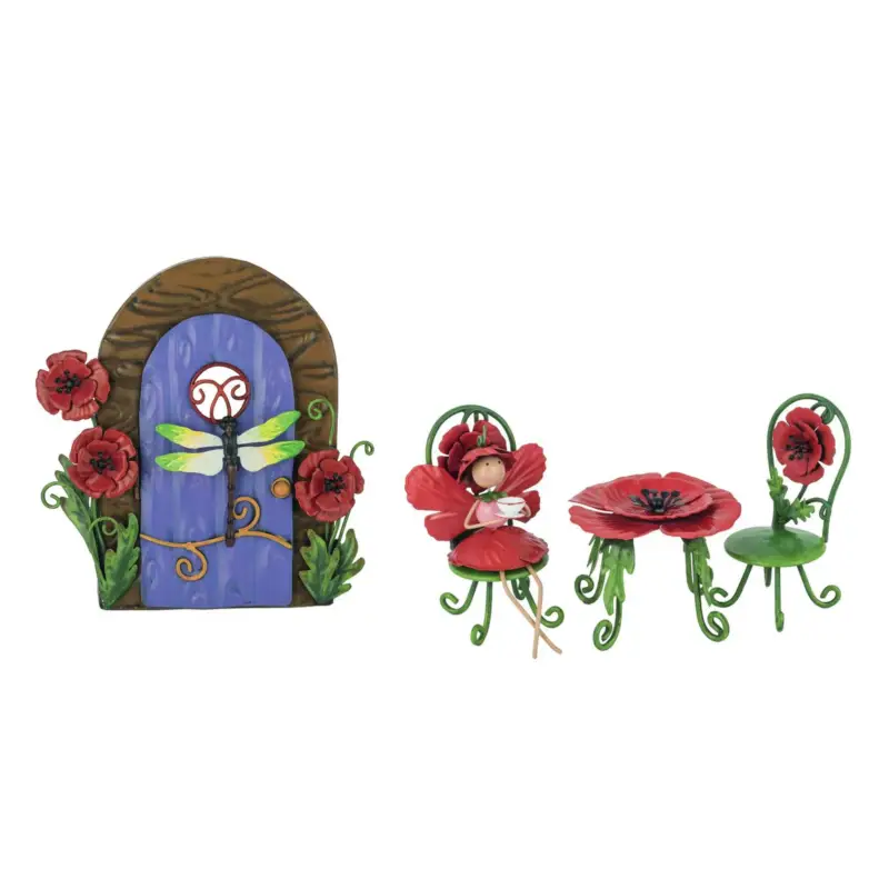 Geschenkset Teeparty 'Poppy Mohn' Letzte Chance