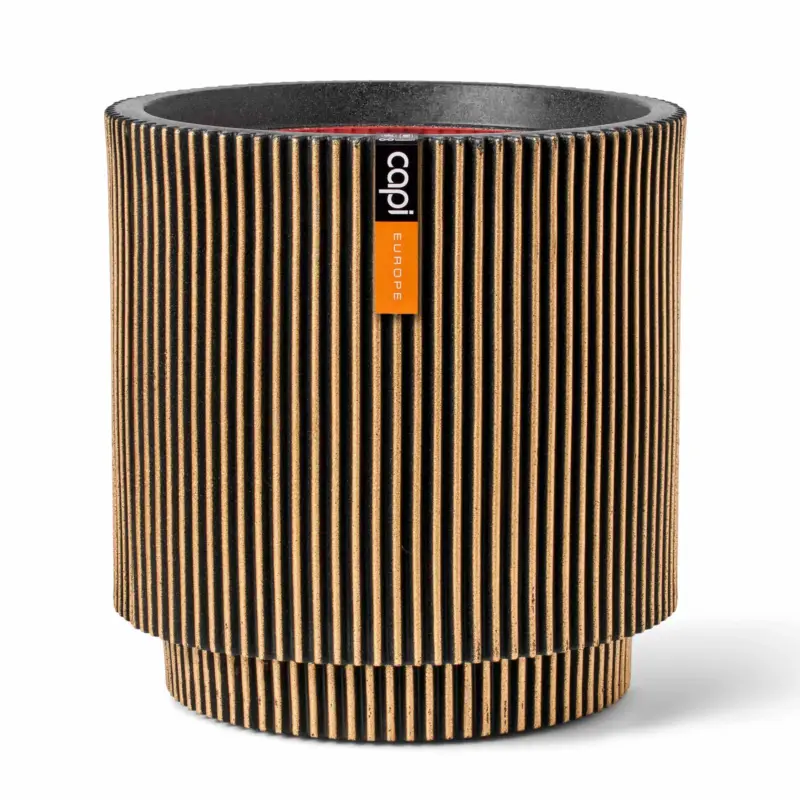 Capi Europe Pflanzgefäß 'Groove', ca. Ø 35 x H 34 cm Top-Seller
