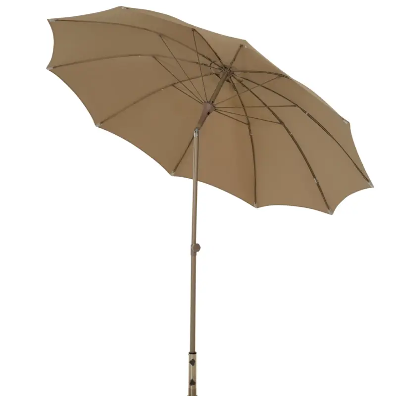 Abverkauf Siena Garden Sonnenschirm 'Paolo', taupe, ca. Ø 270 cm
