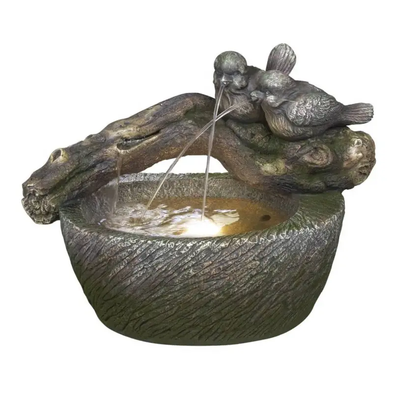 Kölle Brunnen inkl. Pumpe & Licht, Höhe ca. 54 cm Nur Für Kurze Zeit