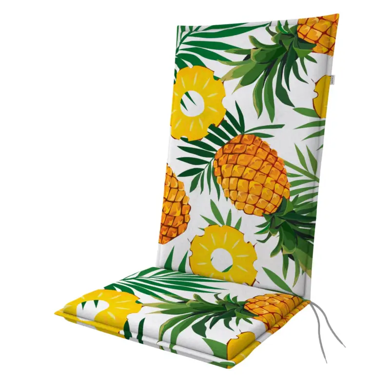 Doppler Hochlehnerauflage 'Ananas', ca. 119 x 48 cm Heißes Angebot