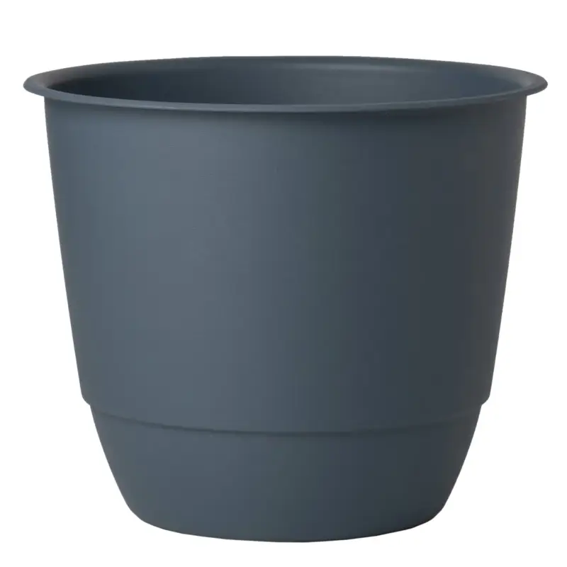 Neu Eda Blumenkübel 'Joy', jeansblau, ca. Ø 30 x H 24 cm