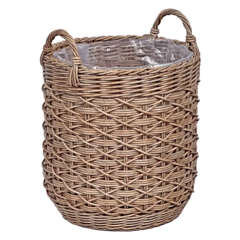 Pflanzkorb 'Tuy', natur braun, ca. Ø 33 x H 42 cm Meistverkauft
