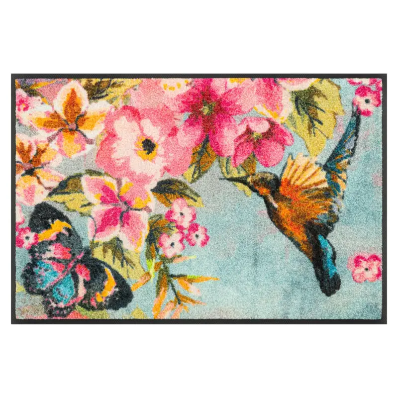 Rabatt Kleen-Tex Fußmatte 'Bloomibri', ca. 75 x 50 cm