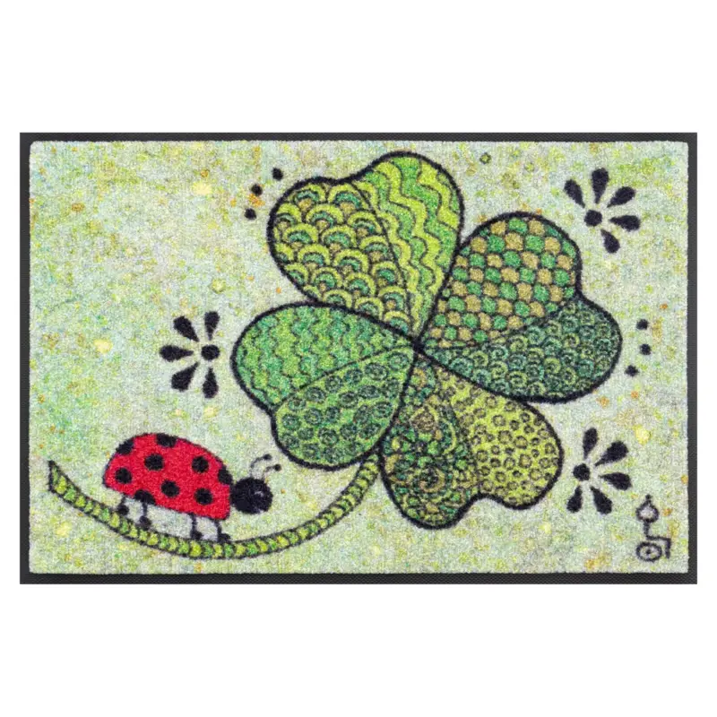 Direktkauf Kleen-Tex Fußmatte 'Glück auf allen Wegen', ca. 40 x 60 cm