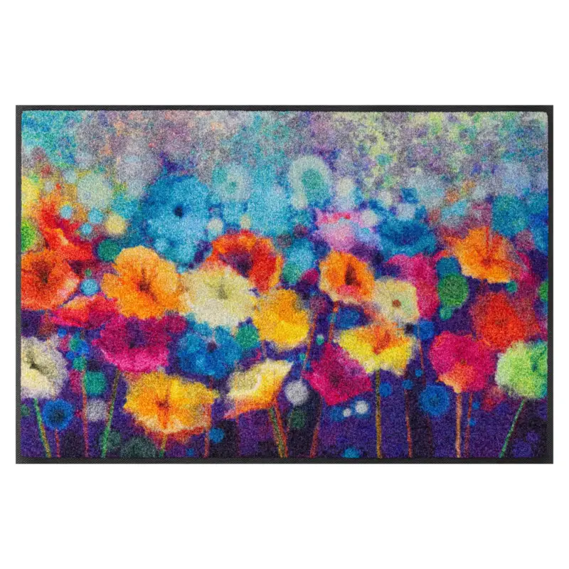 Kleen-Tex Fußmatte 'Flowerlover', ca. 75 x 50 cm Neu