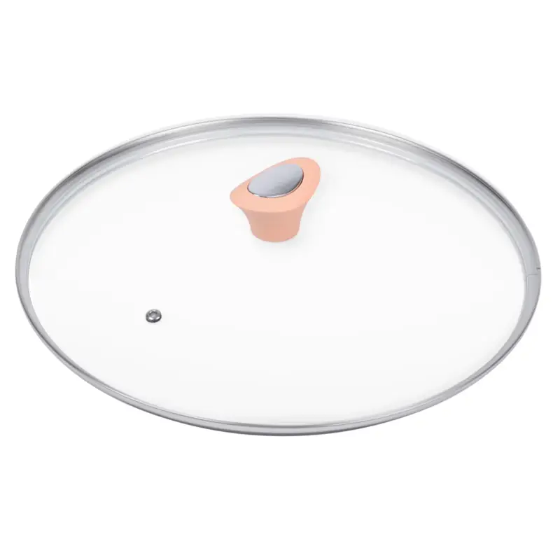 Preis Gesenkt Durandal Pfannendeckel, peach, ca. Ø 32 cm