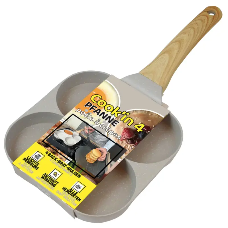 Super-Preis Durandal Pfanne 'Cook'in 4', grau