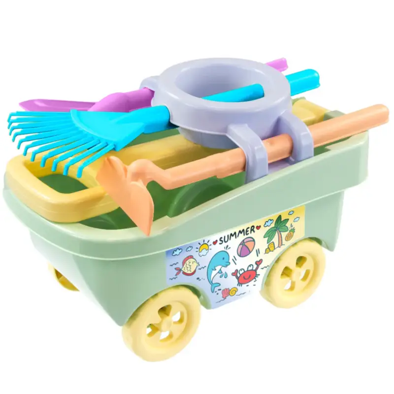 Bollerwagen mit Gartengeräten für Kinder Jetzt Bestellen