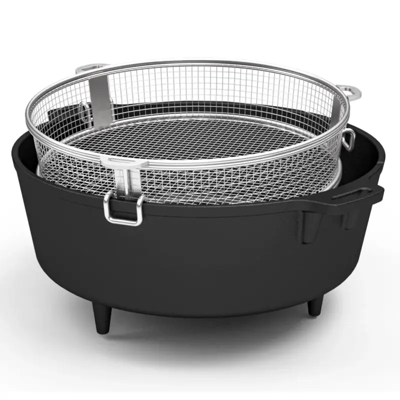 Bestseller Petromax Frittierkorb, Edelstahl