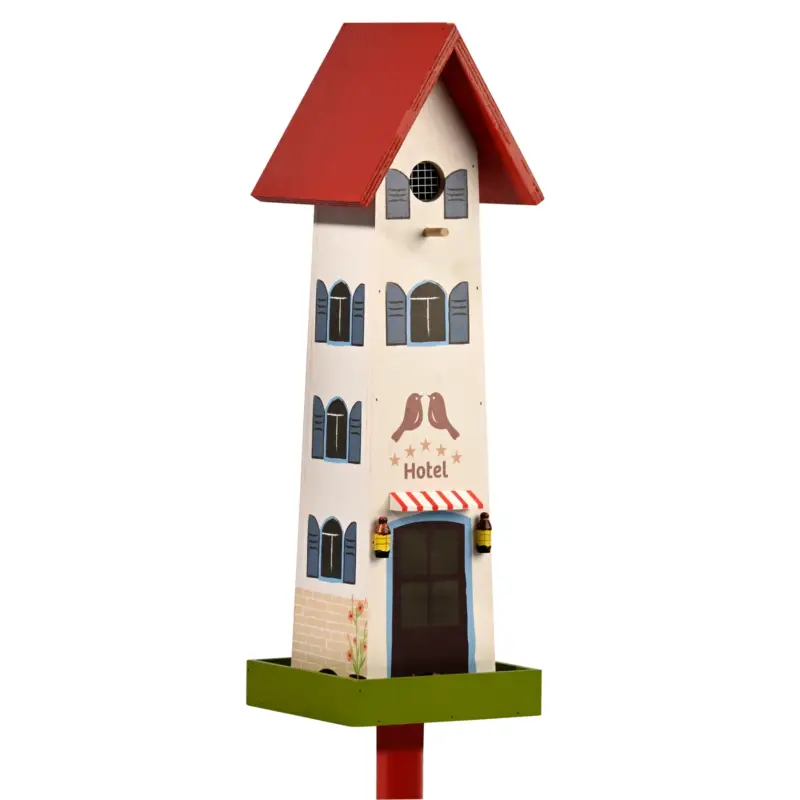 Futterhaus 'Hotel' inkl. Ständer, Höhe ca. 211 cm Top-Seller