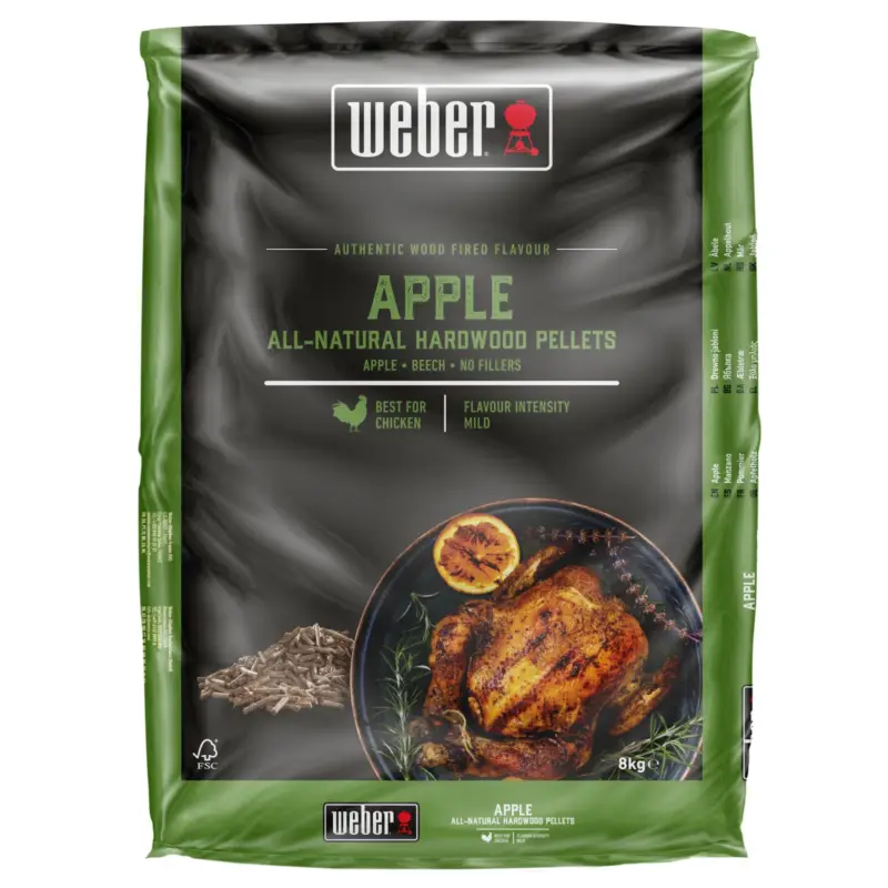 Nur Für Kurze Zeit Weber Holzpellets 'Smokefire Apfelholz', 8 kg