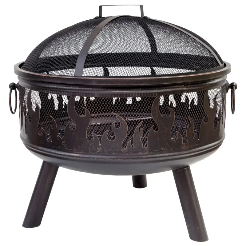 Buschbeck Feuerschale 'Faya', schwarz, ca. Ø 53 x H 55 cm Top-Seller