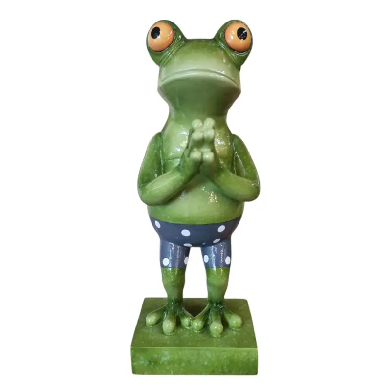 Dekofigur Frosch stehend, grün, Höhe ca. 30 cm Jetzt Kaufen