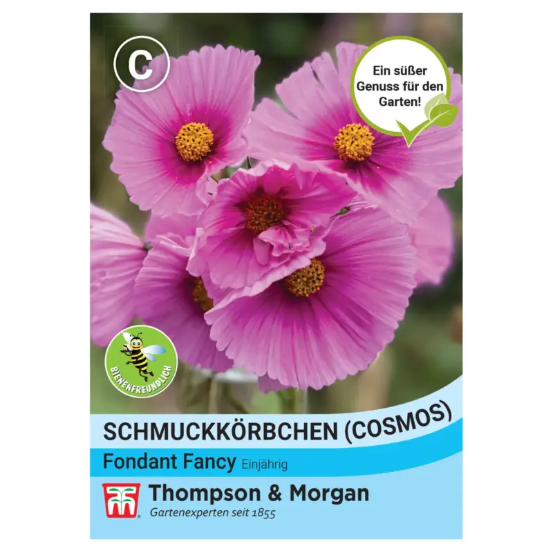 Thompson & Morgan Saatgut Schmuckkörbchen 'Fondant Fancy', rosa Jetzt Kaufen