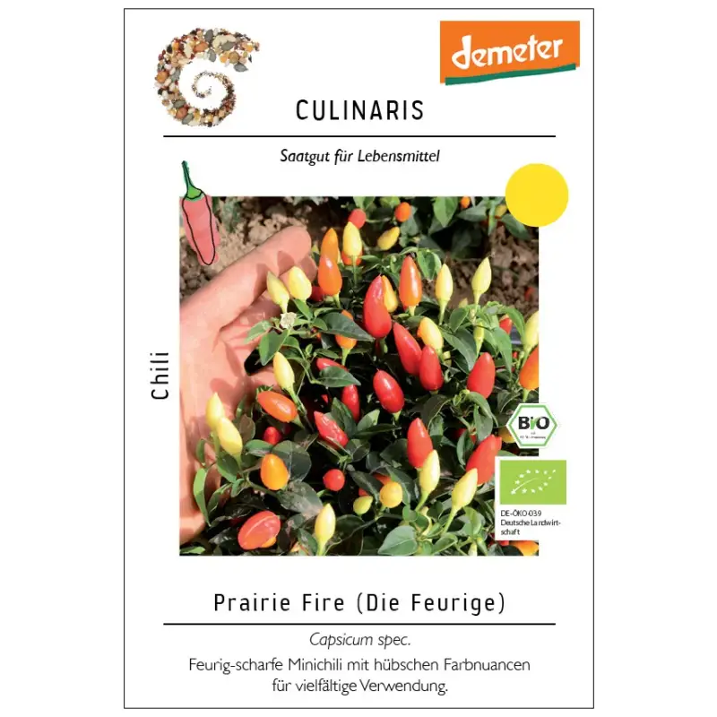Thompson & Morgan Saatgut Chili 'Prairie on Fire', bunt Top-Angebot