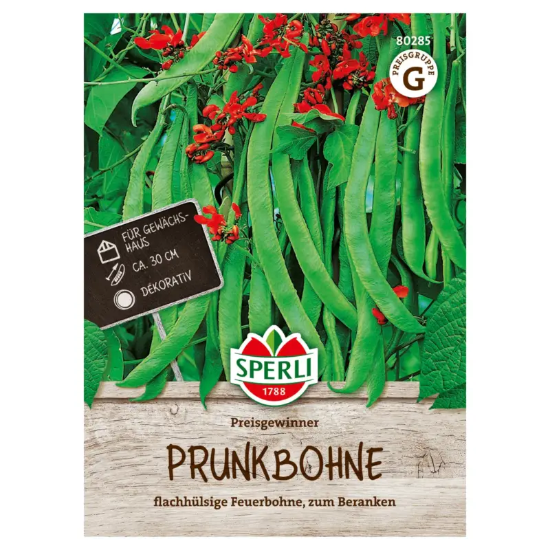 Sperli Saatgut Prunkbohne 'Preisgewinner', grün Angebot