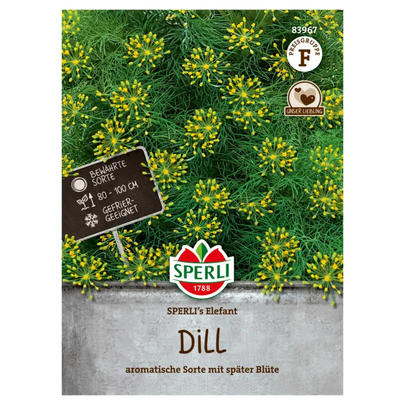 Versand Am Gleichen Tag Sperli Saatgut Dill 'Sperli’s Elefant', grün