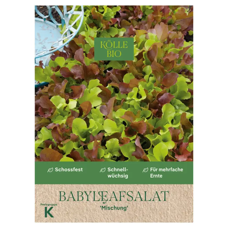 Kölle Bio Saatgut Babyleaf-Salat 'Mesclun', grün Schnäppchen