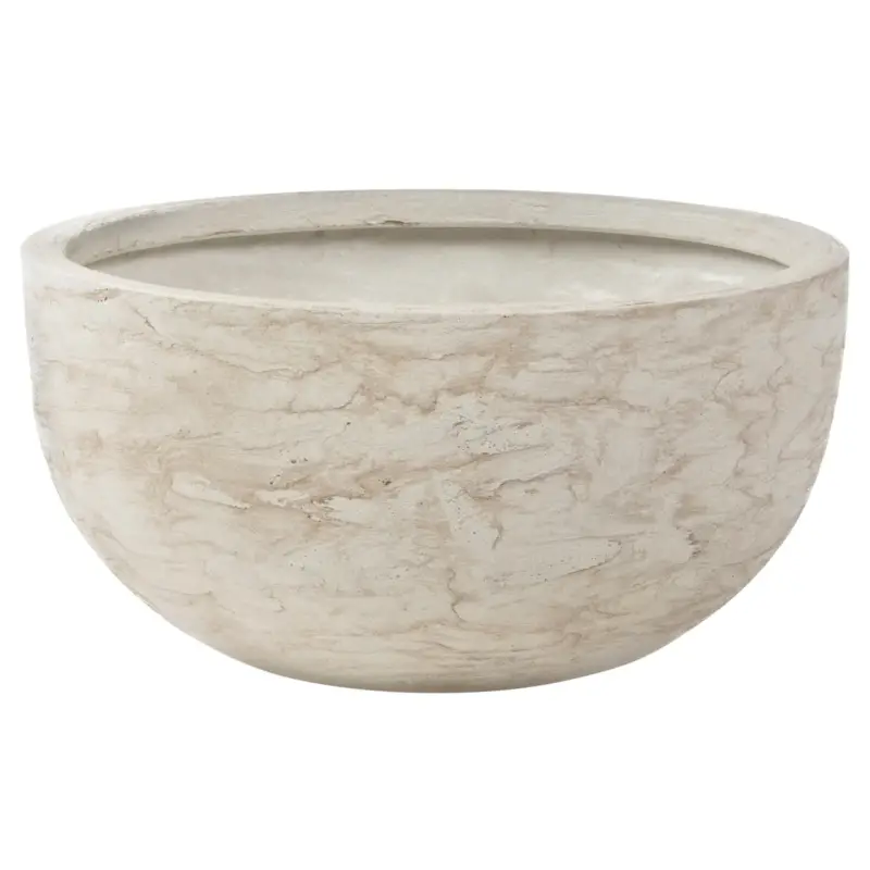 Direktkauf Kölles Beste Pflanzschale 'Bowl Elena', beige, Ø 45 x H 20 cm