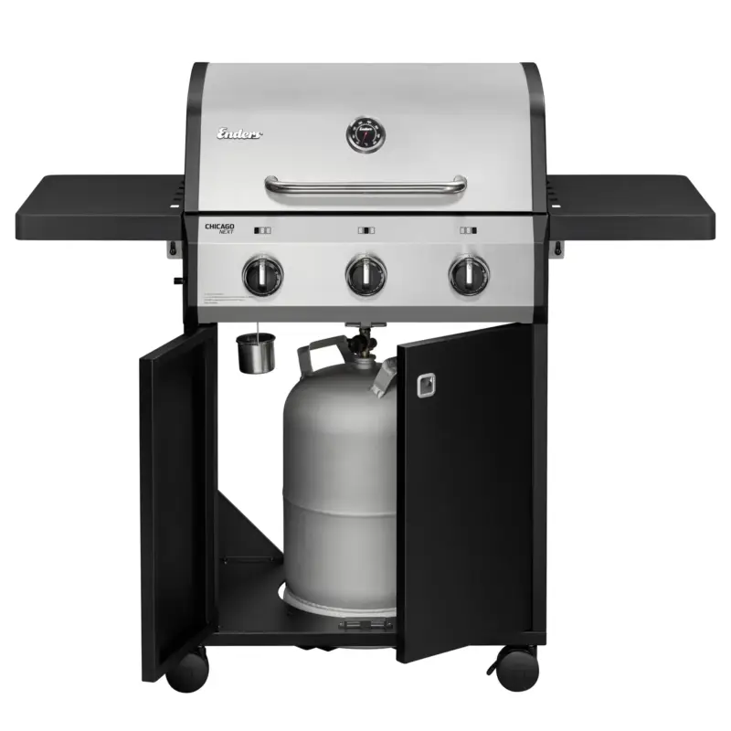 Begrenztes Angebot Enders Gasgrill 'Chicago Next 3', schwarz