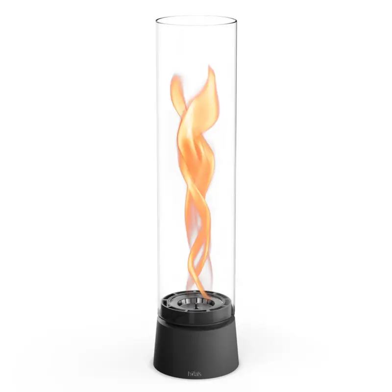 Höfats Tischfeuer Spin Air 1200, mattschwarz Begrenztes Angebot