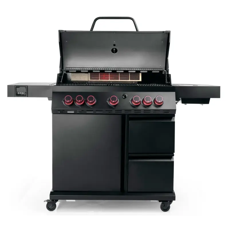 Landmann Gasgrill COOL BLACK 5.2 mit Heckbrenner Direkt Vom Hersteller