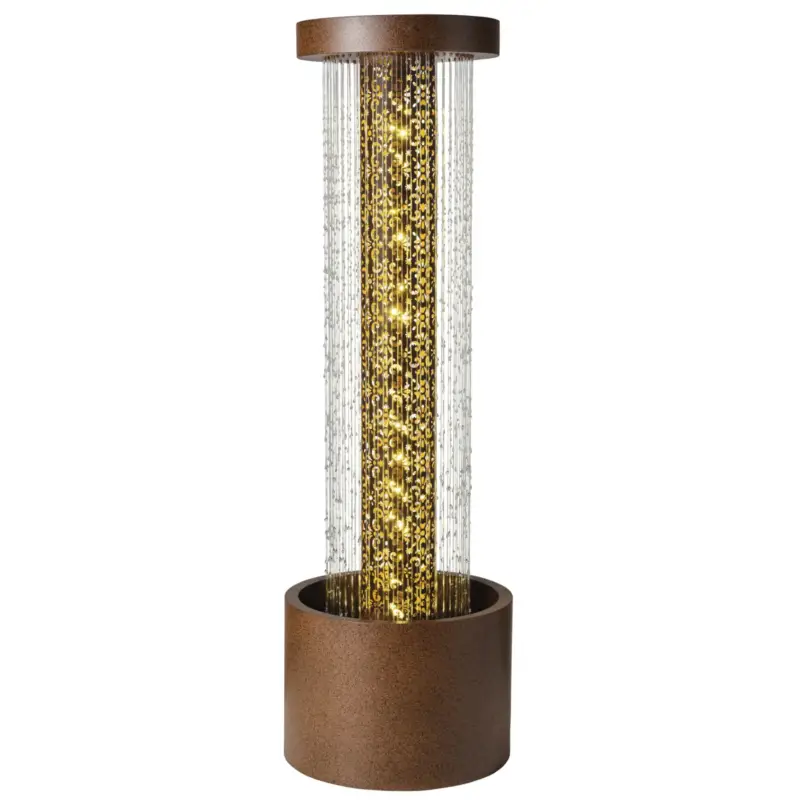 Springbrunnen 'Zylinder', braun, Höhe ca. 112 cm Schnäppchen