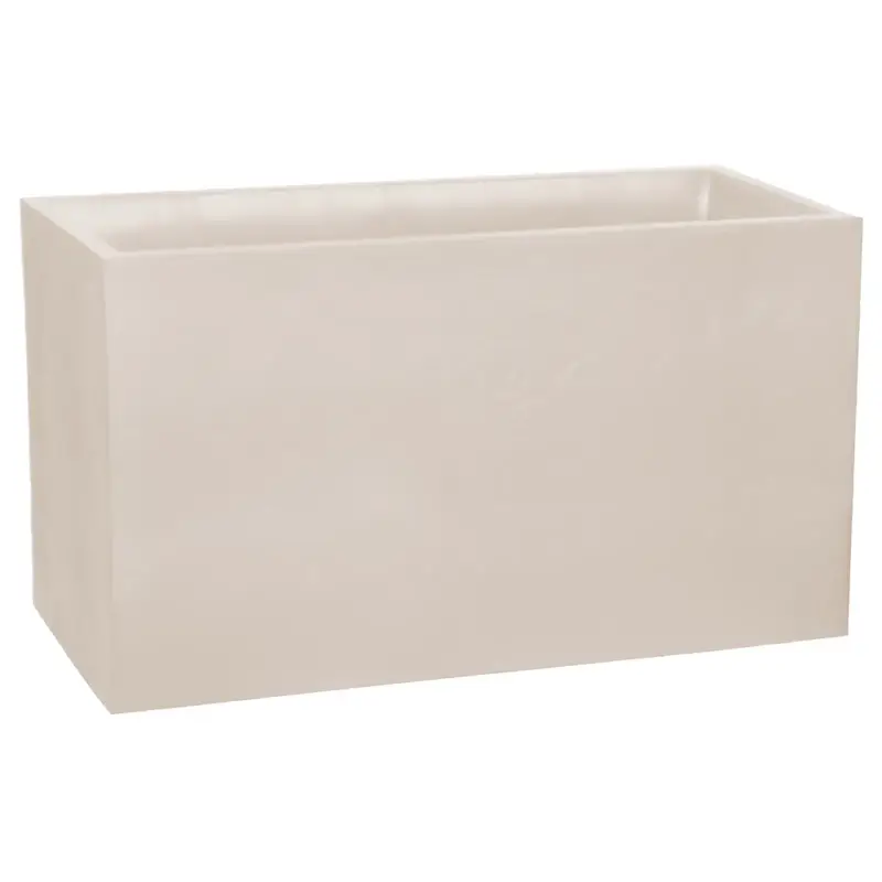 Eda Pflanzkasten 'Volcania High', beige, ca. 99 x 39 x H 60 cm Beliebt