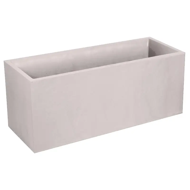 Eda Pflanzkasten 'Volcania', beige, ca. 99 x 39 x H 43 cm Markenprodukt