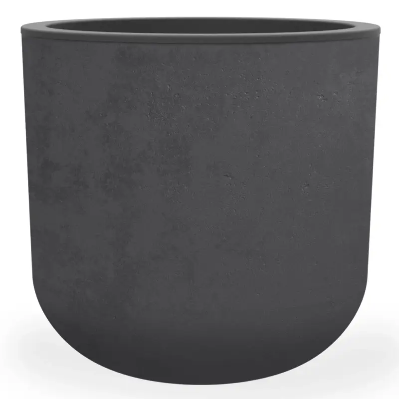 Direktkauf Poetic Pflanzgefäß 'Basalt Up Egg', anthrazit, ca. Ø 38 x H 36 cm