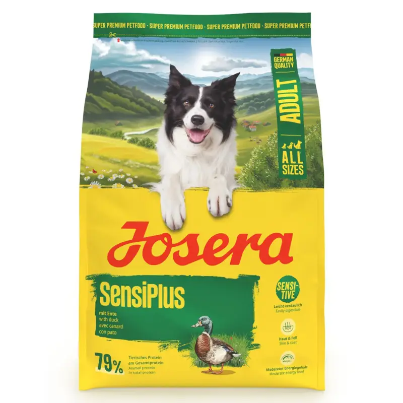 Josera Hundefutter Adult SensiPlus mit Ente, 3kg Expressversand