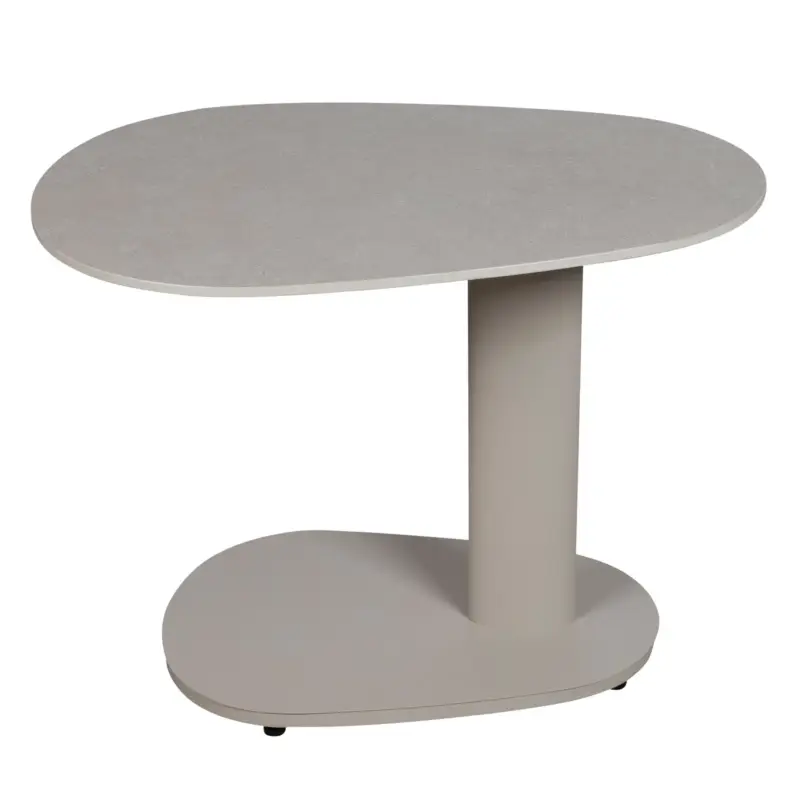 Kölle Beistelltisch 'Maui', creme, ca. 62 x 45 x H 48 cm Versand Am Gleichen Tag