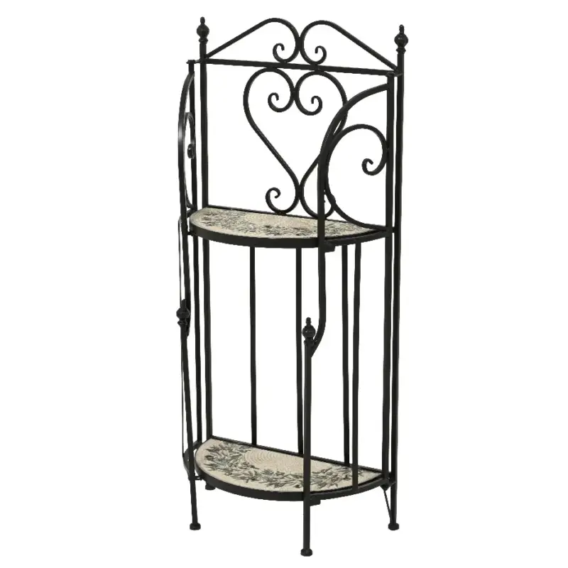 Preiswert Mosaik-Wandklappregal 'Athen', ca. 20 x 40 x H 98 cm